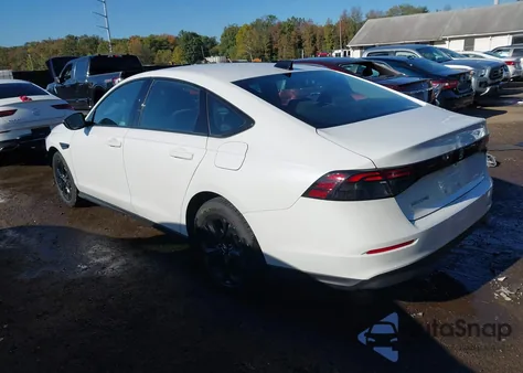 2025 Honda Accord Se from USA, damaged, VIN 1HGCY1F47SA005135